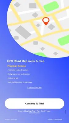 GPS Road Map android App screenshot 3